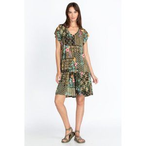 JOHNNY WAS - Weller Tiered Hem Dress